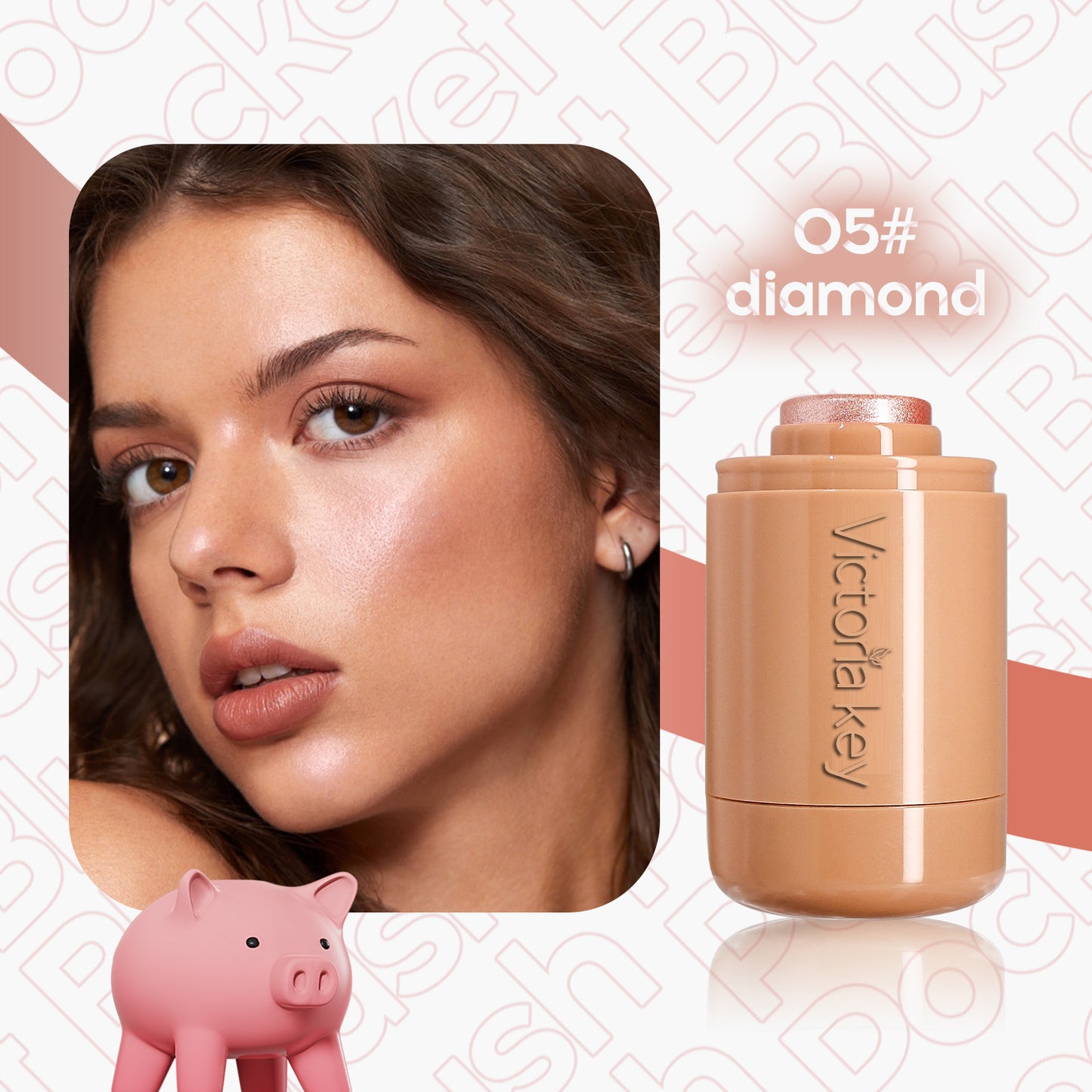 Hemspire Pocket Blush, Buildable Hydrating Cream Blush