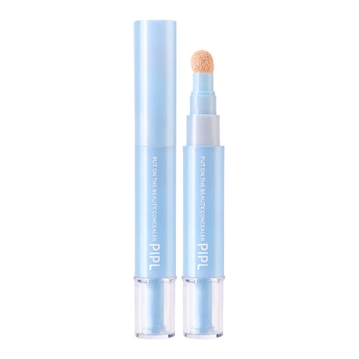 2-in-1 Liquid Foundation & Eye Concealer PenPIPL Formula Dual-Effect