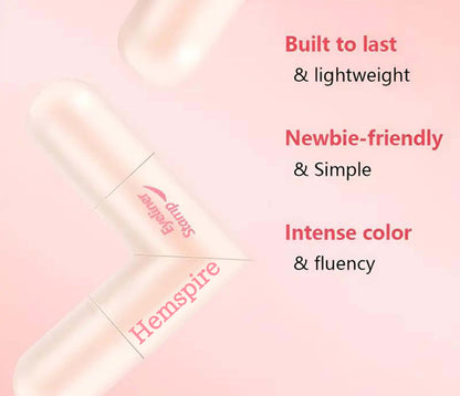 HEMSPIRE Winged Eyeliner Stamp Pen Dual Head Rotating Design, Quick-Dry, Long-Lasting, Smudge-Proof for Easy Cat Eye (Black)