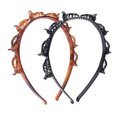 Clip Headband for Twisty Bangs, 90s Hair Accessories for Women