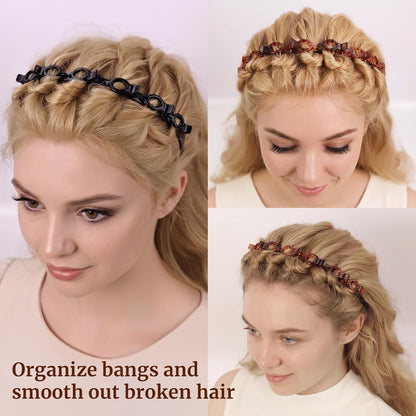 Clip Headband for Twisty Bangs, 90s Hair Accessories for Women