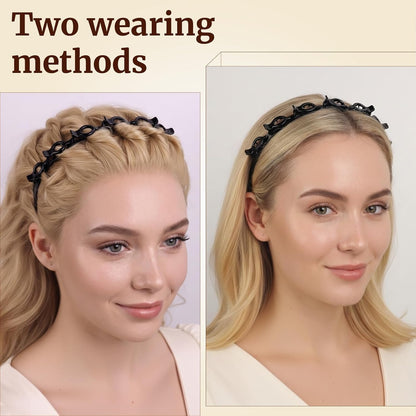 Clip Headband for Twisty Bangs, 90s Hair Accessories for Women