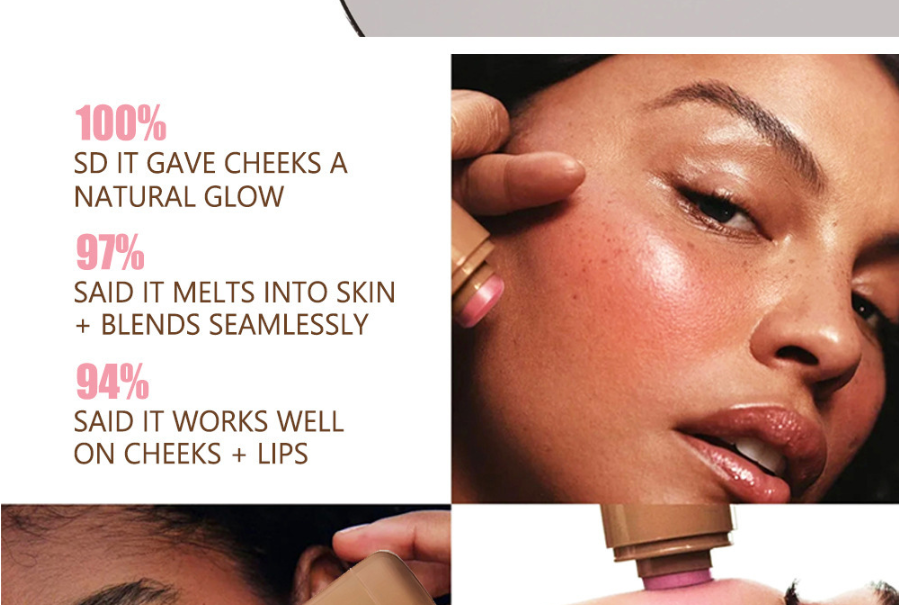Hemspire Pocket Blush, Buildable Hydrating Cream Blush