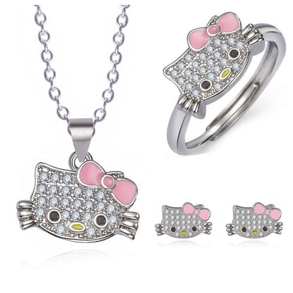 Kitty Cat Open Ring Jewelry - Hemspire