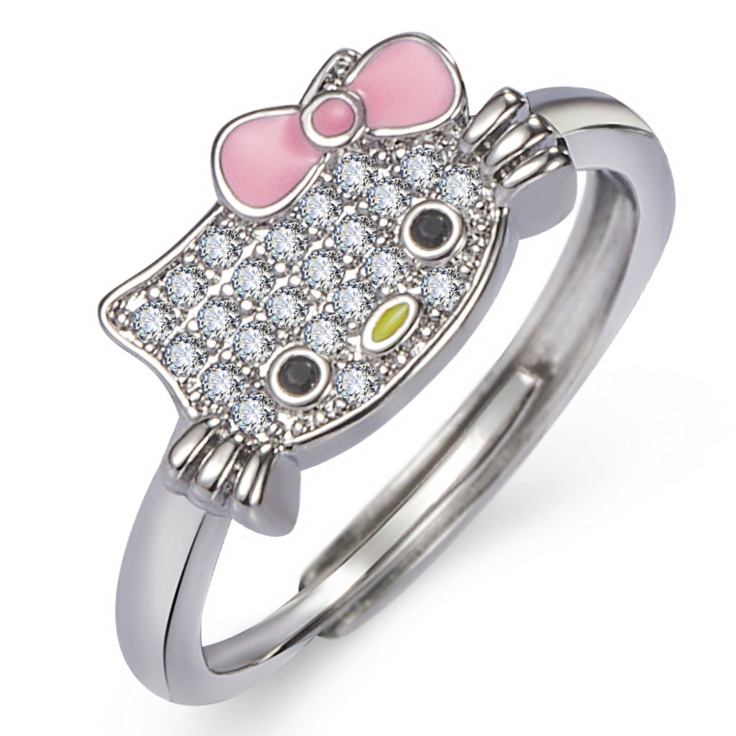 Kitty Cat Open Ring Jewelry - Hemspire