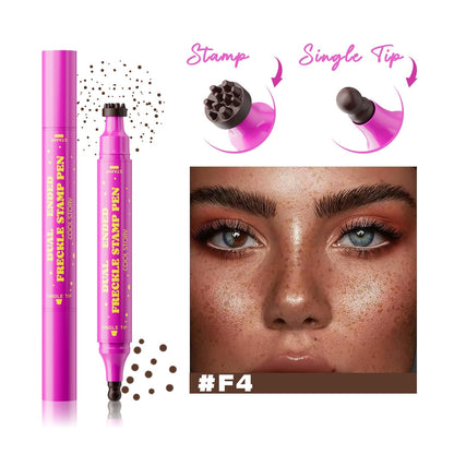🔥HOT SALE🔥Waterproof Freckles Pen: Faux Freckle Stamp and Fine Tip Eyeliner for Realistic