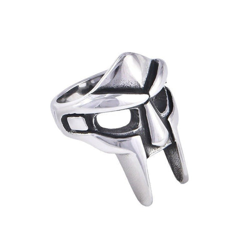 Stainless steel men's ring jewelry mask titanium steel ring - Hemspire